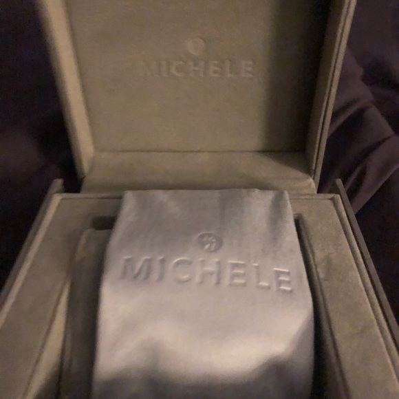 Black Michele watch main image 5